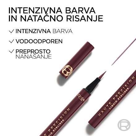 Tekoče črtalo za oči Haute Precision, 50 Bordeaux Cashmere L'ORÉAL PARiS