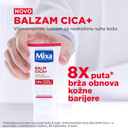 Višenamjenski balzam za nadraženu kožu Cica+ Mixa