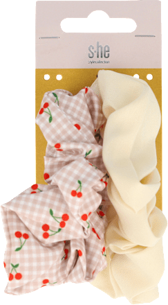 Scrunchie (skunci) hajgumi, többféle s-he stylecollection