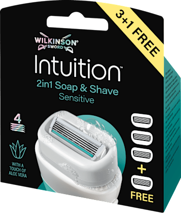 Nadomestne britvice Intuition Sensitive Care Soap WILKINSON SWORD