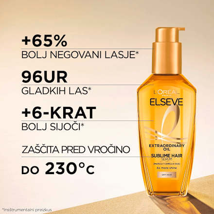 Hranljivo olje za lase Extraordinary Oil  L'ORÉAL PARiS ELSEVE