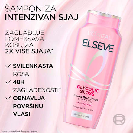 Šampon za kosu Glycolic Gloss L'ORÉAL PARiS ELSEVE