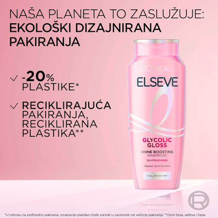 Šampon za kosu Glycolic Gloss L'ORÉAL PARiS ELSEVE