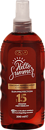Fényvédő napolaj spray FF15  Caola