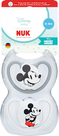 PM AIR Mickey Mouse suzetă M1 0-6 luni  NUK