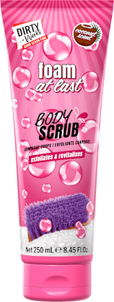 Scrub esfoliante corpo foam at last DIRTY Works