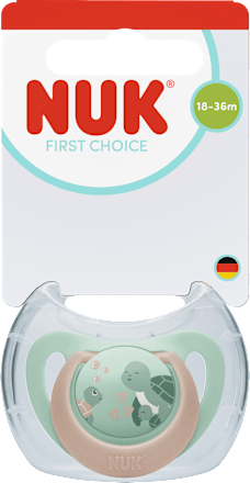 Залъгалка First Choise зелена, 18м.+ NUK