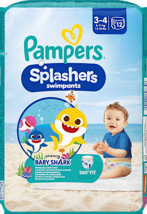 Jednokratne pelene za kupanje vel. 3-4 (6-11 kg) Pampers Splashers