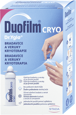 Sprej na odstránenie bradavíc CRYO Dr.Yglo® Duofilm