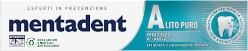 Dentifricio ALITO PURO mentadent