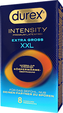 Kondome Intensity XXL, Breite 61mm Durex