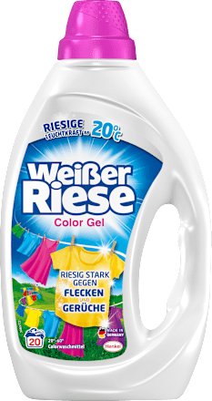 Colorwaschmittel Gel Weißer Riese