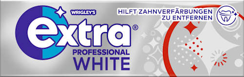 Kaugummi, Professional White, zuckerfrei EXTRA