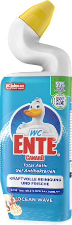 WC-Reiniger Total Aktiv Gel Ocean Wave WC-Ente