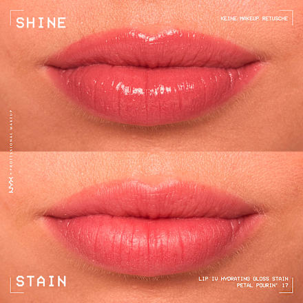 Lipgloss LIP IV Stain 17 Petal Pourin' NYX PROFESSIONAL MAKEUP