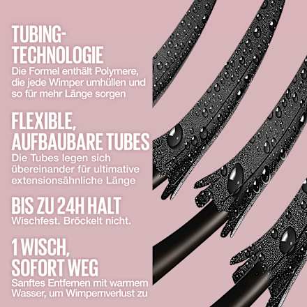 Mascara Sky High Tubes Very Black MAYBELLINE NEW YORK