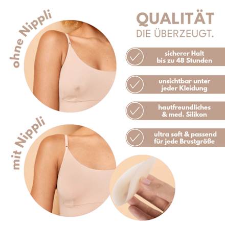 Nippelcover Tanned selbsthaftend (2 Paar) NIPPLI EUROPE GmbH