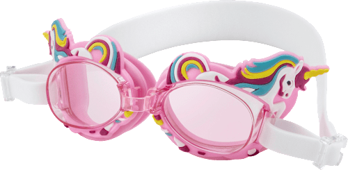 Schwimmbrille Kids, rosa mit Einhorn SUNDANCE