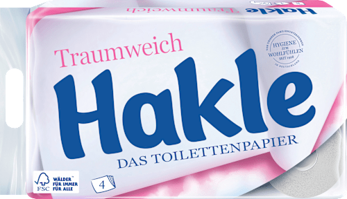 Toilettenpapier Traumweich (8x130 Blatt) Hakle