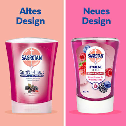 Flüssigseife No Touch Wildbeere, Nachfüllpack (2x250 ml)  Sagrotan