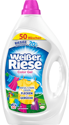 Colorwaschmittel Gel Weißer Riese