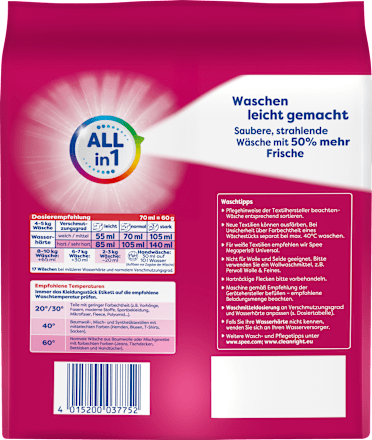 Colorwaschmittel Megaperls Spee