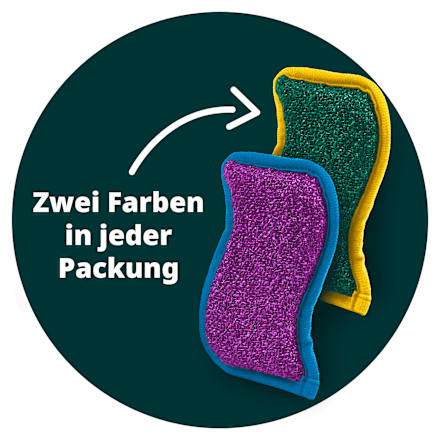 Mikrofaserschwamm Flex & Wash Spontex