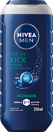 FRESH KICK COOLING Gel za tuširanje NIVEA MEN