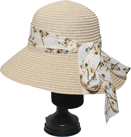 Šešir s cvjetnom mašnom ESTRA