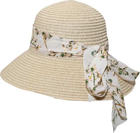 Šešir s cvjetnom mašnom ESTRA
