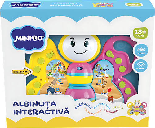 Albinuță interactivă Minibo