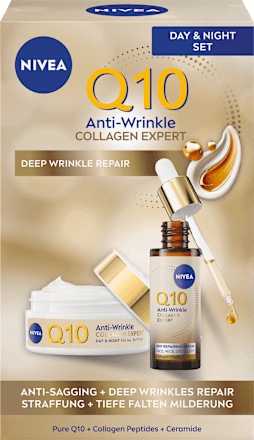 Geschenkset Q10 Collagen Expert Serum & Butter NIVEA