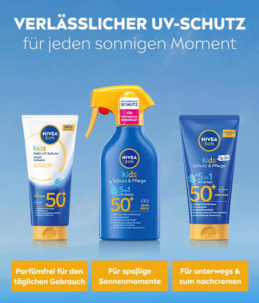 Sonnencreme Kids Daily UV Schutz LSF 50+ NIVEA SUN