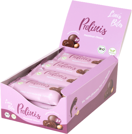 Schokolade Pralinis Hazelnut Choco Lini's Bites