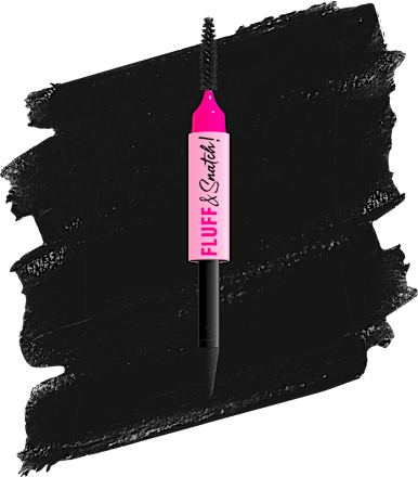 Augenbrauenstift Puder Fluff & Snatch 08 Schwarz NYX PROFESSIONAL MAKEUP