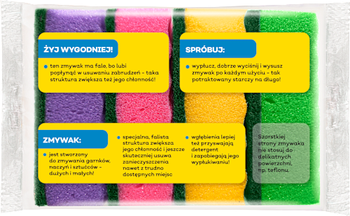 Zmywak falisty JAN Niezbędny