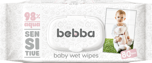 Влажни кърпи Sensitive bebo