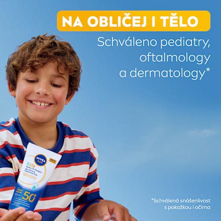 kids mléko na opalování Daily UV Protect SPF50+ NIVEA SUN