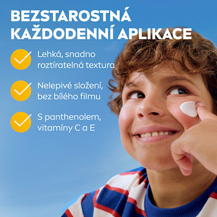 kids mléko na opalování Daily UV Protect SPF50+ NIVEA SUN