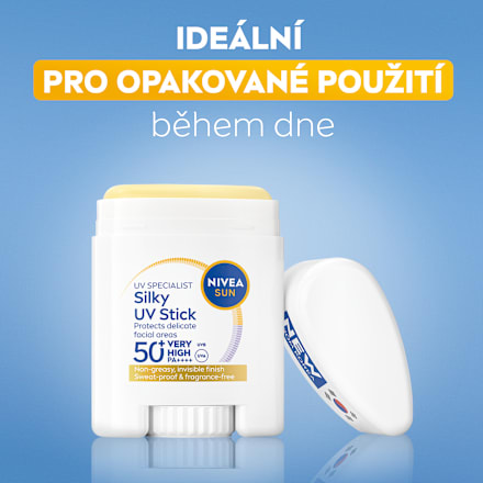 pleťový krém v tyčince SPF50+ NIVEA SUN