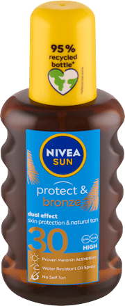 olej na opalování ve spreji protect & bronze  NIVEA SUN