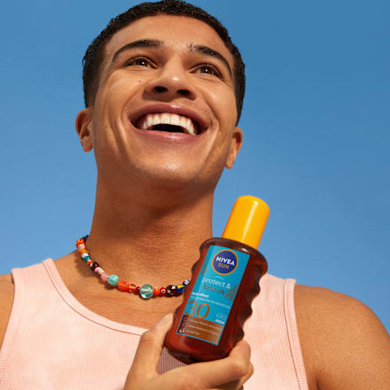 olej na opalování ve spreji protect & bronze  NIVEA SUN