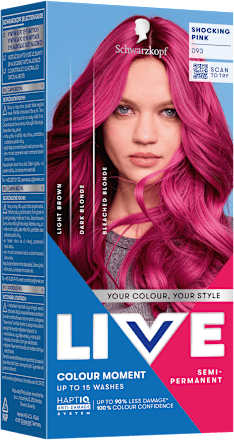 LIVE barva na vlasy Shocking Pink 93 Schwarzkopf LIVE