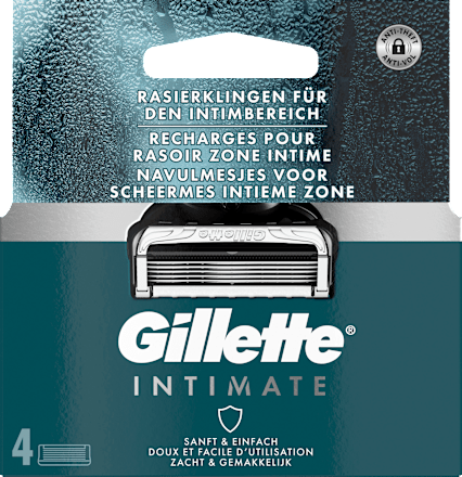 Rasierklingen Intimate Gillette INTIMATE