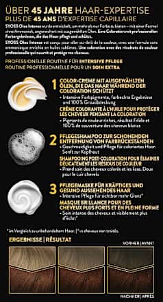 Haarfarbe Permanente Öl-Coloration 4-18 Mokkabraun Syoss Oleo Intense