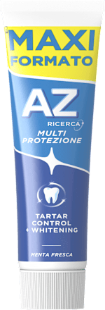 Dentifricio MULTIPROTEZIONE TARTAR CONTROL + WHITENING AZ