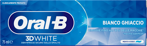 Dentifricio 3D WHITE BIANCO GHIACCIO Oral-B
