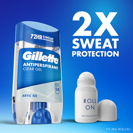antiperspirant gel stick Artic Ice Gillette