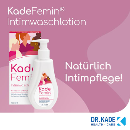 KadeFemin Intimwaschlotion für trockene und empfindliche Haut KadeFemin