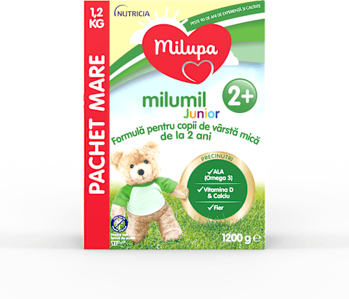 Lapte praf Milumil Junior 2+ Milupa